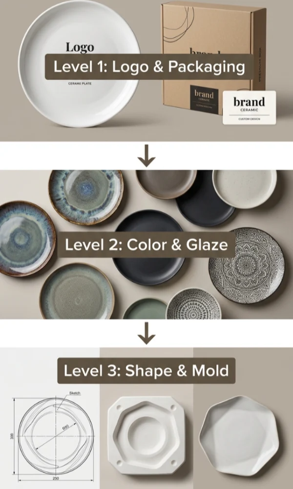Customization Options for Private Label Ceramic Dinnerware-1